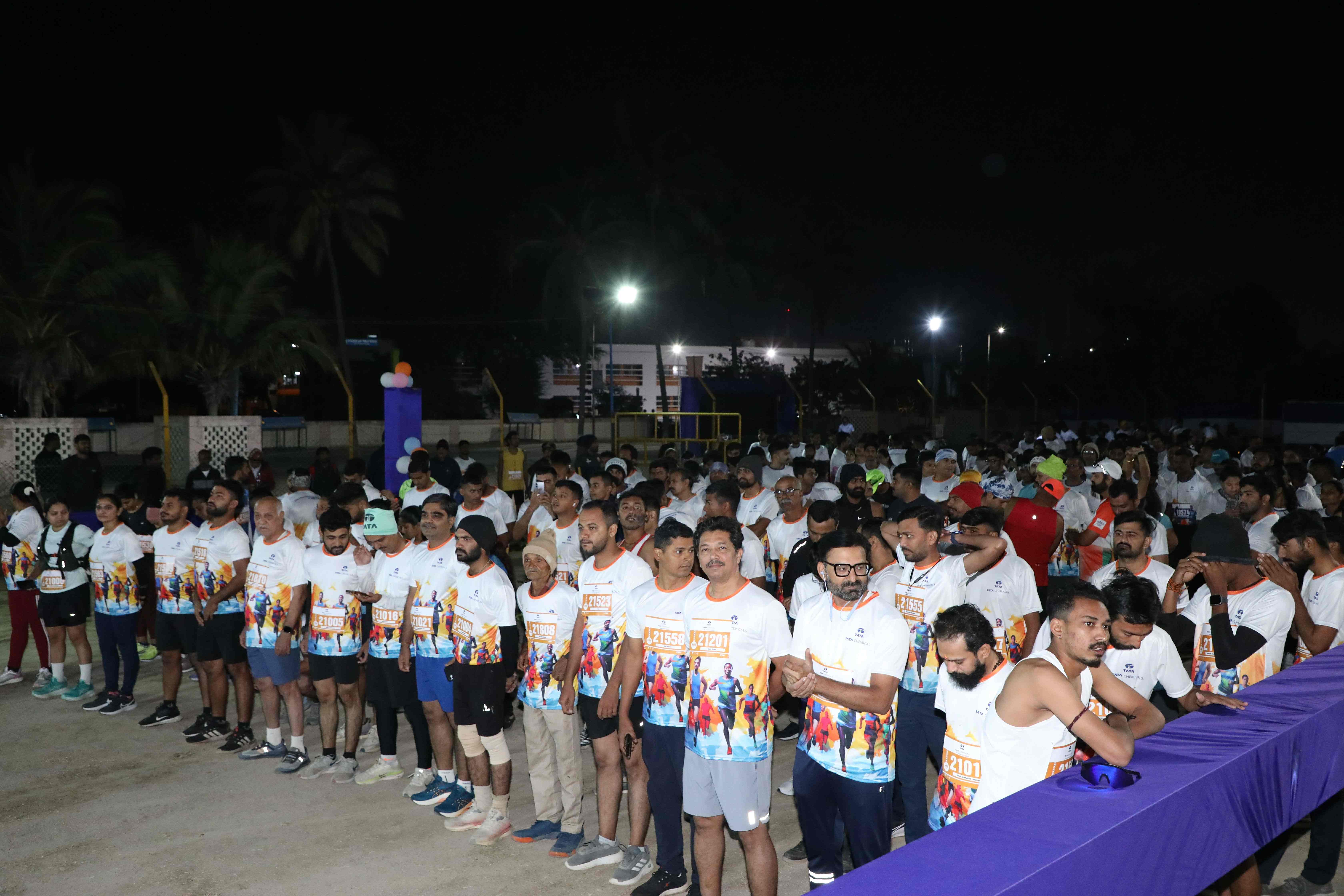 In the Half Marathon category, Pravin Kashyap emerged as the winner, completing the race in an impressive time of 1:19:34 hrs, while Rajesh Nakum secured the runner-up position with a time of 1:29:07 hrs. In the Employee category, Paresh Giri Gosai and Jagdish Sinh Vadher secured the winner and runners-up positions with timings of 1:42:35 hrs and 1:42:37 hrs, respectively.