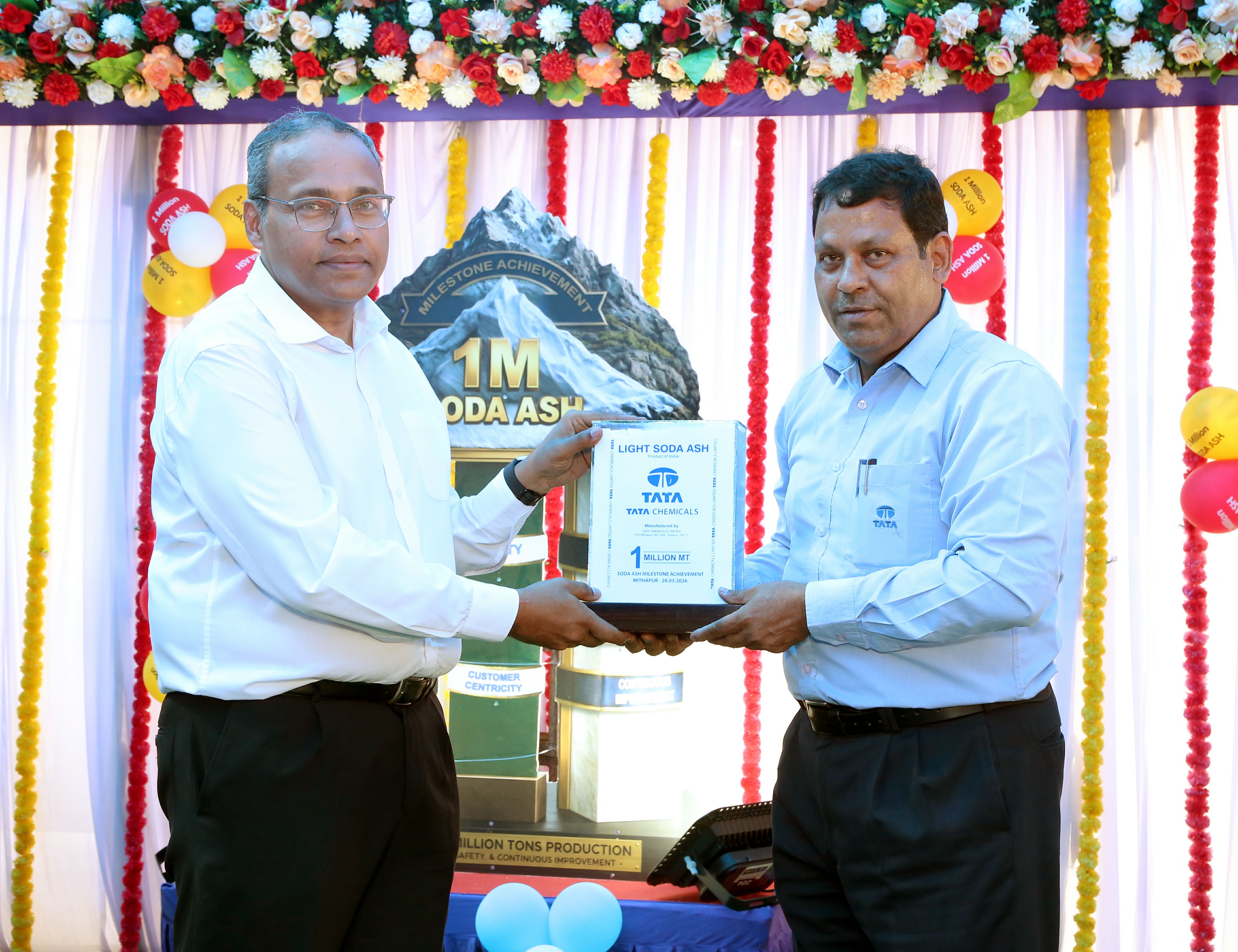 This milestone reflects the consistent efforts and strong collaboration across teams, including operations, maintenance, utilities, logistics, procurement, quality, safety, and other support functions. The contribution of the Marketing & Sales teams has also been instrumental in enabling this achievement.