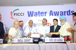 TCSRD Team receiving the award