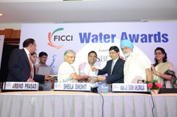 Tata Swach team receiving the award