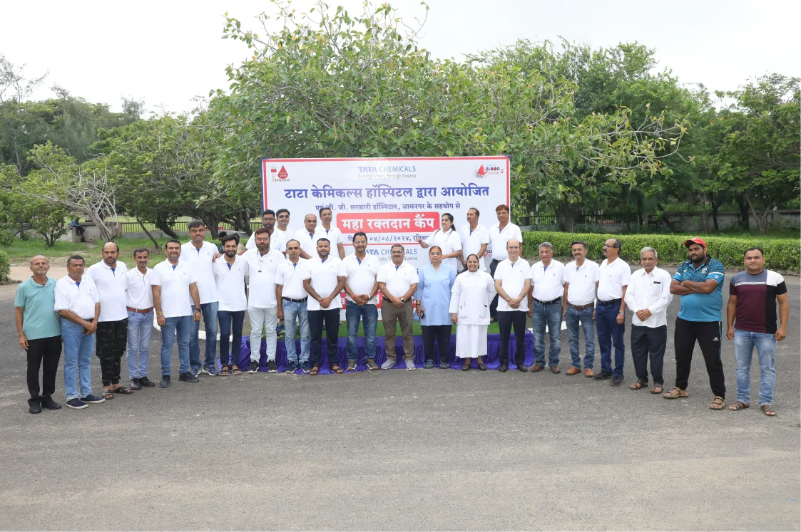 Free health camp for Mithapur village residents