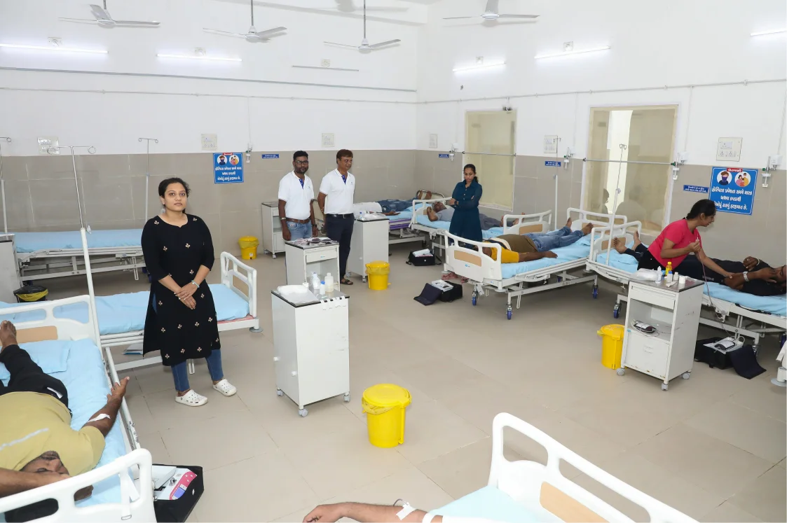 Blood donation camp