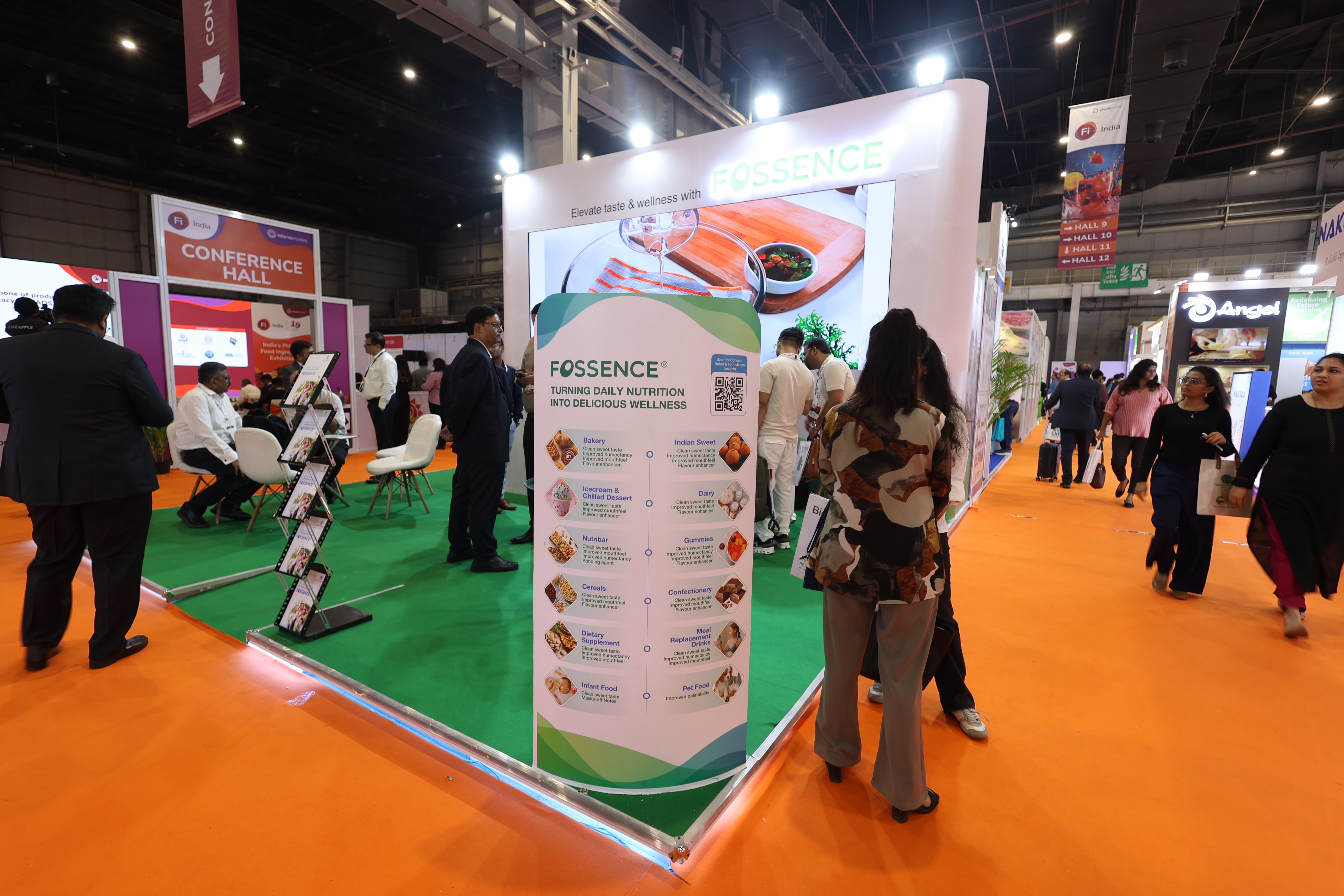 Tata Chemicals participated in Fi India 2025 from 3rd to 5th September at IEML (Greater Noida, India) highlighting FOSSENCE<sup>®</sup>, our versatile prebiotic dietary fiber.<br><br> At Hall 11, Booth E16, visitors experienced how FOSSENCE<sup>®</sup> can bring scientifically backed health benefits to a wide range of food and beverage applications. Attendees tasted coffee, cookies, cakes and sweets made using FOSSENCE<sup>®</sup> L55, which helps reduce sugar while preserving the taste and texture.<br> The event provided an excellent platform to engage with experts and innovators in the food industry, exploring how prebiotic fibers can enable healthier and more functional formulations. <br><br> Watch the event highlights from our Fi India 2025 showcase:<br> YouTube link: <a href=\"https://youtube.com/shorts/JsdzRSmfJE4?si=8fuCp7qWf6h59CSB\" target=\"_blank\" rel=\"noopener noreferrer\">https://youtube.com/shorts/JsdzRSmfJE4?si=8fuCp7qWf6h59CSB</a>