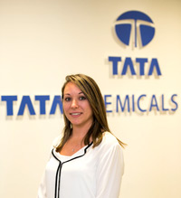 Cristina Velasco, account manager for Rest of World, sodium bicarbonate, Tata Chemicals Europe