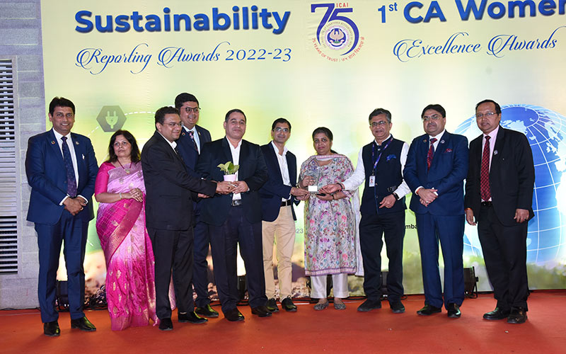 Subhra Gourisaria, CFO - Rallis India, received the award