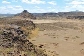 Lake Magadi trona patch